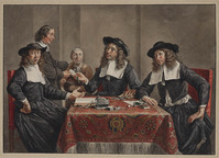 W 049
          <br/>
          De regenten van het Leprozen-Proveniershuis van Haarem
          <br/>
          <em>Hendriks, Wybrand (1744-1831)</em>